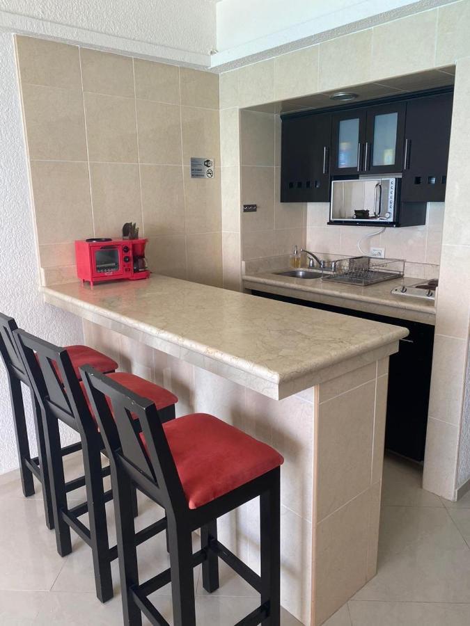 Studio Oceanfront Prime Location Cancún Buitenkant foto