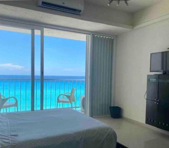 Studio Oceanfront Prime Location Cancún Buitenkant foto